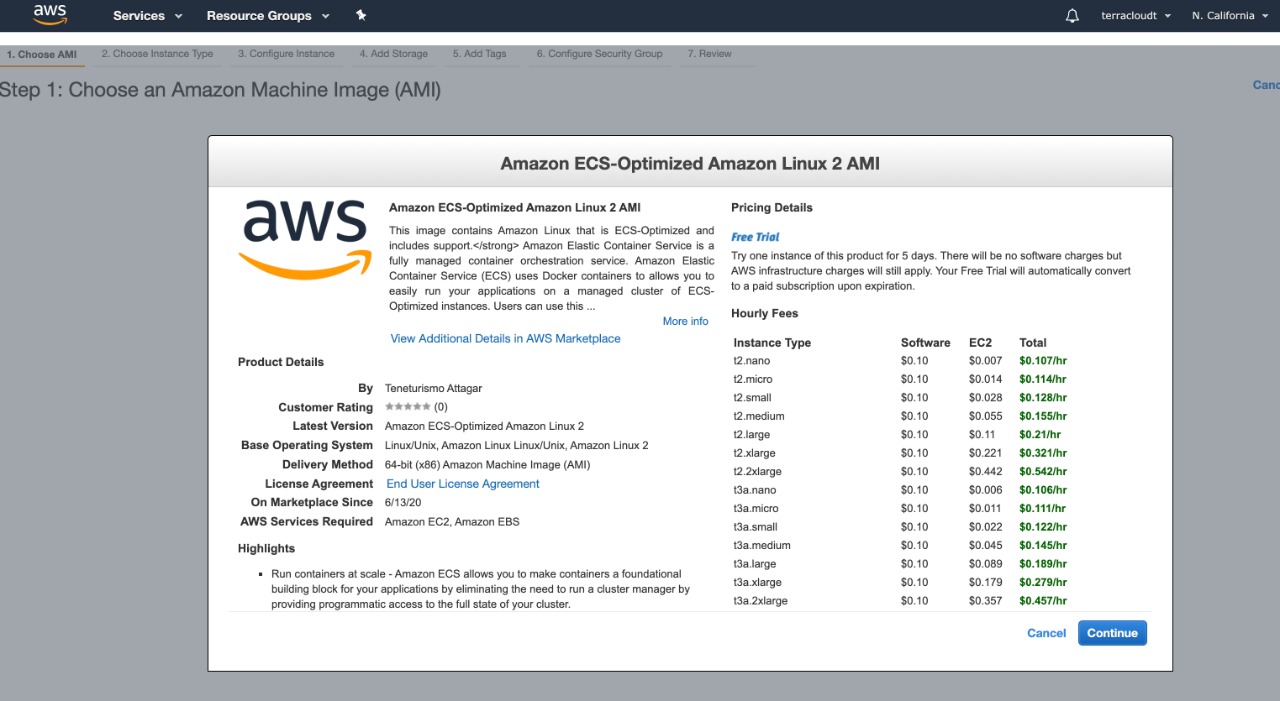 Aws ecs tutorial bansircloud