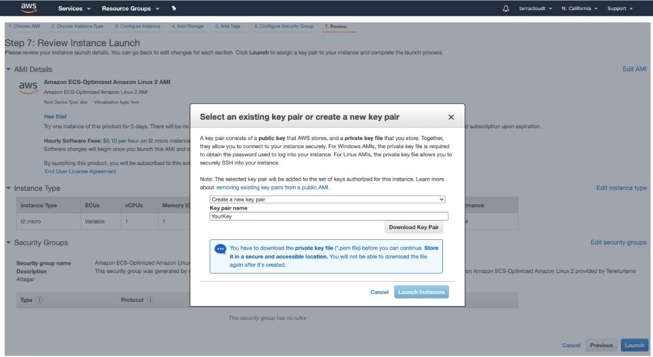 Aws ecs tutorial bansircloud